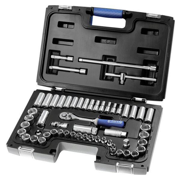 Expert E031812 56 Piece Socket Set 3/8