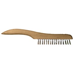 Shoe Handle Platers Brush - Narrow