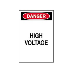 Electrical Hazard Sign