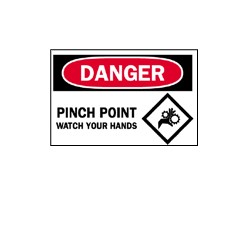 Machine Safety Sign