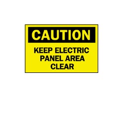 Electrical Hazard Sign