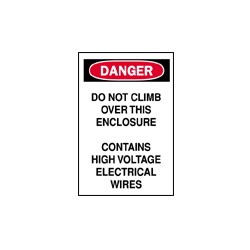 Electrical Hazard Sign