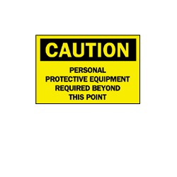 Personal Protective Wear Sign