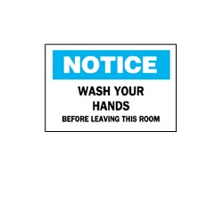 Personal Hygiene Sign