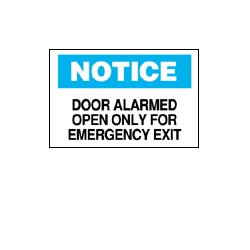 Door Sign