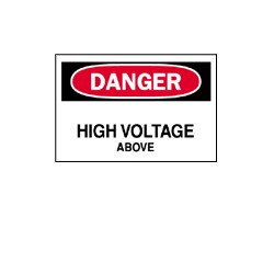 Electrical Hazard Sign