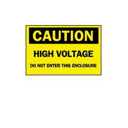 Electrical Hazard Sign