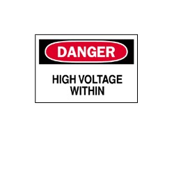 Electrical Hazard Sign