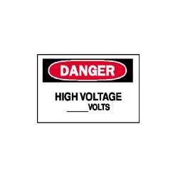 Electrical Hazard Sign