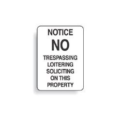 Security Sign