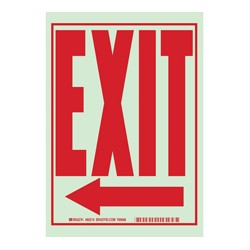 Exit Sign and Signage