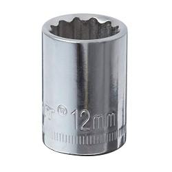 3/8" Drive 12 Point Standard Socket 12MM