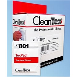 Tape Head Cleaner Wipes Bx/80