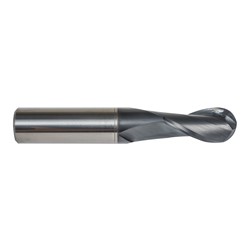 S212 1/16" 2FL SE Carbide Ball End Mill