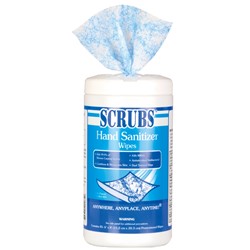 SCRUBS Hand Sanitizer Wipes