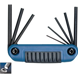 8 pc Ergo- Fold™ Metric Hex Key Set