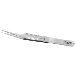 Tweezer - Offset Ultra Fine - 4.5"