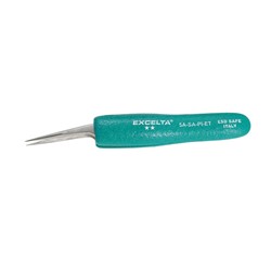 Tweezer - Offset Ultra Fine - 4.5"