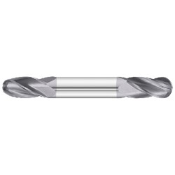 7/32" 4FL DE Carbide Ball End Mill TiAlN