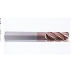 3412 5FL Carbide End Mill 1/2" CR.030"