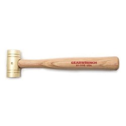 16 oz. Brass Hammer w/Hickory Handle