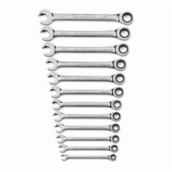 12 Pc Ratcheting Combination Wrench Set