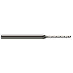 1/64" 3FL Carbide Ball End Mill 12xD