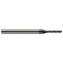 3/32" 3FL Carbide Ball End Mill 5xD