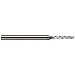 .010" 3FL Carbide Ball End Mill 8xD