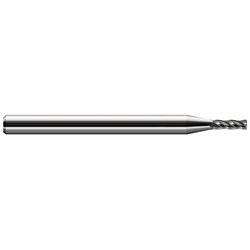 3/32" 4FL 4xD Carbide End Mill CR.030"