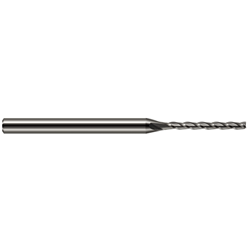 .080" 3FL Carbide Square End Mill 9xD