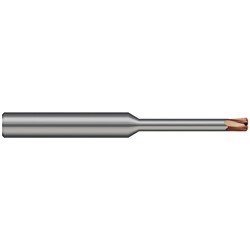 1/8" 4FL 1xD Carbide End Mill 8xD Reach