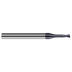 .010" 2FL Carbide End Mill .002" CR