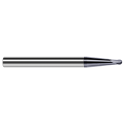 1/64 Tapered Reach Carbide Ball End Mill