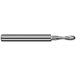 1/32" 2 FL Carbide Ball Upcut End Mill