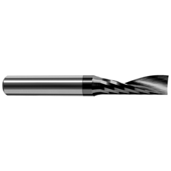 1/8" 1 Flute Upcut Carbide End Mill