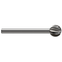 1/4" x 300° Undercutting Ball End Mill