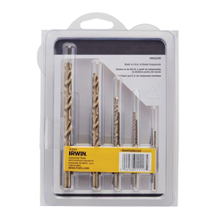 Screw Extractor Set 10-Pc-HSS Drills