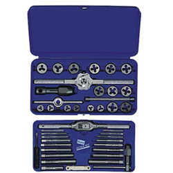 HANSON® 41 PC Metric Tap & Hex Die Set