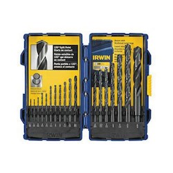 18-Piece HSS Drill Bit Set 1/16 - 1/2"