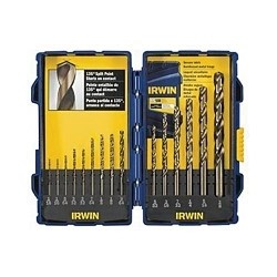 15 PC Cobalt Drill Bit Set 1/16 - 3/8"