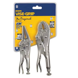 2 Pc Fast Release Locking Pliers Set