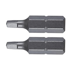 #1 Square Recess Insert Bit 1" 2/PK