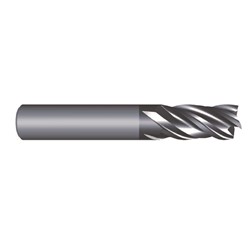 1/2" 4FL Regular Carbide End Mill CR.030