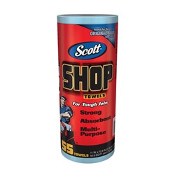 Scott Shop Towel Roll - Blue 11"x10.4"