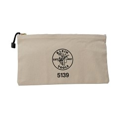 Canvas Zipper Bag 12-1/2 x 7"