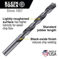 118° High-Speed Drill Bit - 1/2''