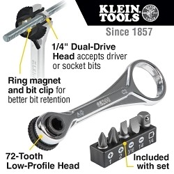 Slim-Profile Mini Ratchet Set 5-Piece