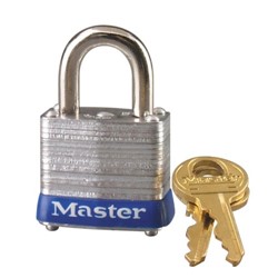 1-1/8" Wide Laminated Steel Body Padlock