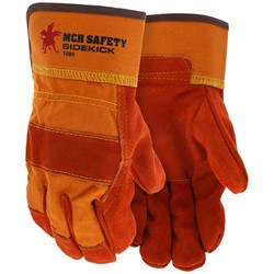 Sidekick Leather Palm Work Gloves Large